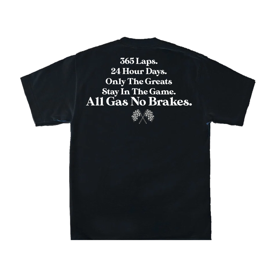 "ALL GAS NO BRAKES" TEE 🏁